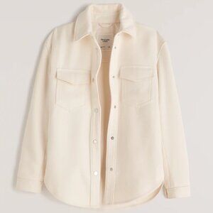 Abercrombie & Fitch Cozy Shirt Jacket